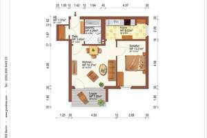 Günstige 2 Zimmerwohnung mit Balkon und Stellplatz – Die vollständige Adresse der Immobilie erhältst du vom Anbieter., 51067 Buchheim, Köln – Vorschaubild 10