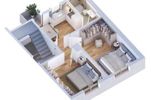 Kernsanierte 2 Zimmer Wohnung in energetisch saniertem Haus (Provisionsfrei) – 70186 Gablenberg, Stuttgart – Vorschaubild 3