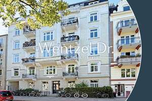 renovierungsbedürftige Terrassenwohnung zum Kauf in Hamburg Eppendorf - Wentzel Dr.