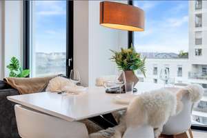 Möbliert: Friends Tower Living mit privatem Rooftop – Die vollständige Adresse der Immobilie erhältst du vom Anbieter., 80639 Nymphenburg, München – Vorschaubild 2