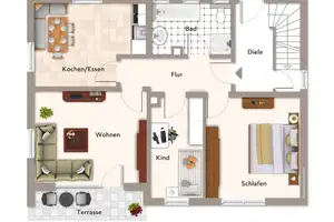 Großzügiges Zweifamilienhaus – Vielseitig nutzbar für Familien und Investoren! – Dachau (Kreis) – Vorschaubild 23