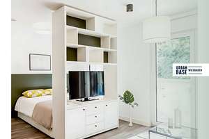 URBAN BASE: Vollmöbliertes 1-Zimmer-Apartment mit EBK, ALL-IN-MIETE, UVM. im Wiesbadener Stadtzen...