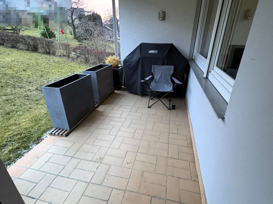 Ansicht Whg. EG rechts Terrass