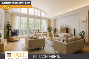 Lichtdurchflutete Dachgeschosswohnung mit außergewöhnlicher Raumhöhe und klassischer Eleganz – Die vollständige Adresse der Immobilie erhältst du vom Anbieter., 81545 Harlaching, München – Vorschaubild 1