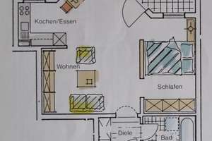 Großzügige 1,5-Zimmer-Wohnung mit Balkon und Aufzug – 50,38 m² in Nürnberg Nord-Ost – Merianstrasse 30, 90409 Schleifweg, Nürnberg – Vorschaubild 2