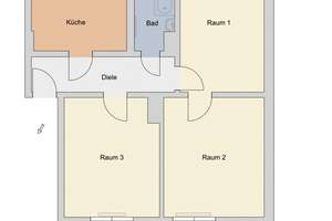 Großzügige 3- Zimmer-Wohnung in Travemünde – 23570 Travemünde, Lübeck – Vorschaubild 2