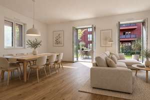 2 MONATE MIETFREI* Neubau Hannover KRONSRODE Maisonette: EBK, Terr. + Garten, Fußbodnhzng, 2 Bäder
