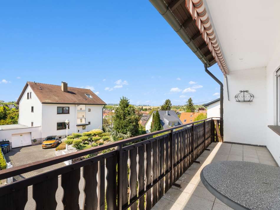 Erdgeschoss Balkon
