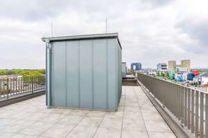 5-ZW Penthouse Charakter, gr. Dachterrasse, Parkett, Aufzug, Einbauküche – Robert-Funari-Straße 26, 68309 Käfertal, Mannheim – Vorschaubild 21
