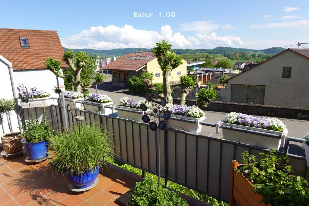 Immobilie in Vogtsburg im Kaiserstuhl - Großzügige Maisonette-Wohnung mit Reihenhaus-Charakter  - Bild 3