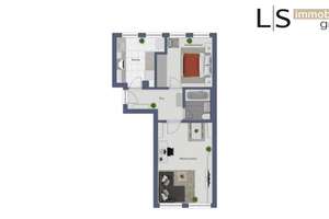 *WG-geeignet* Schönes, helles 2-Zimmer-City-Apartment in Stuttgart-Ost nahe Parkanlage Villa Berg! – Die vollständige Adresse der Immobilie erhältst du vom Anbieter., 70190 Berg, Stuttgart – Vorschaubild 13
