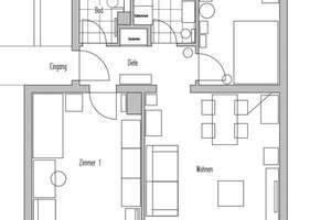 3-Zi-Wohnung im Nordend | Vollmöbliert | Ideal für Expats & internationale Mieter – 60322 Nordend-West, Frankfurt am Main – Vorschaubild 13