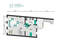 Historische Maisonette-Wohnung mit 5 Zimmern und Terrasse in der Heidelberger Altstadt – Die vollständige Adresse der Immobilie erhältst du vom Anbieter., 69117 Altstadt, Heidelberg – Vorschaubild 10