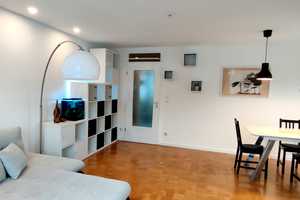 Möblierte moderne 2-Zimmer-Wohnung mit Südbalkon und TG Nähe U2 Frankfurter Ring, München – München – Vorschaubild 5