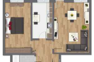 **ZENTRALES WOHNEN IM ALSTERTAL** renovierte 2-Zimmer-Wohnung mit sonnigem Balkon + TG – Hamburg – Vorschaubild 21