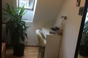 Gepflegte, teilmöbilierte 1-Zimmer-DG-Wohnung mit Einbauküche in Mannheim-Neckarau – 68199 Neckarau, Mannheim – Vorschaubild 8