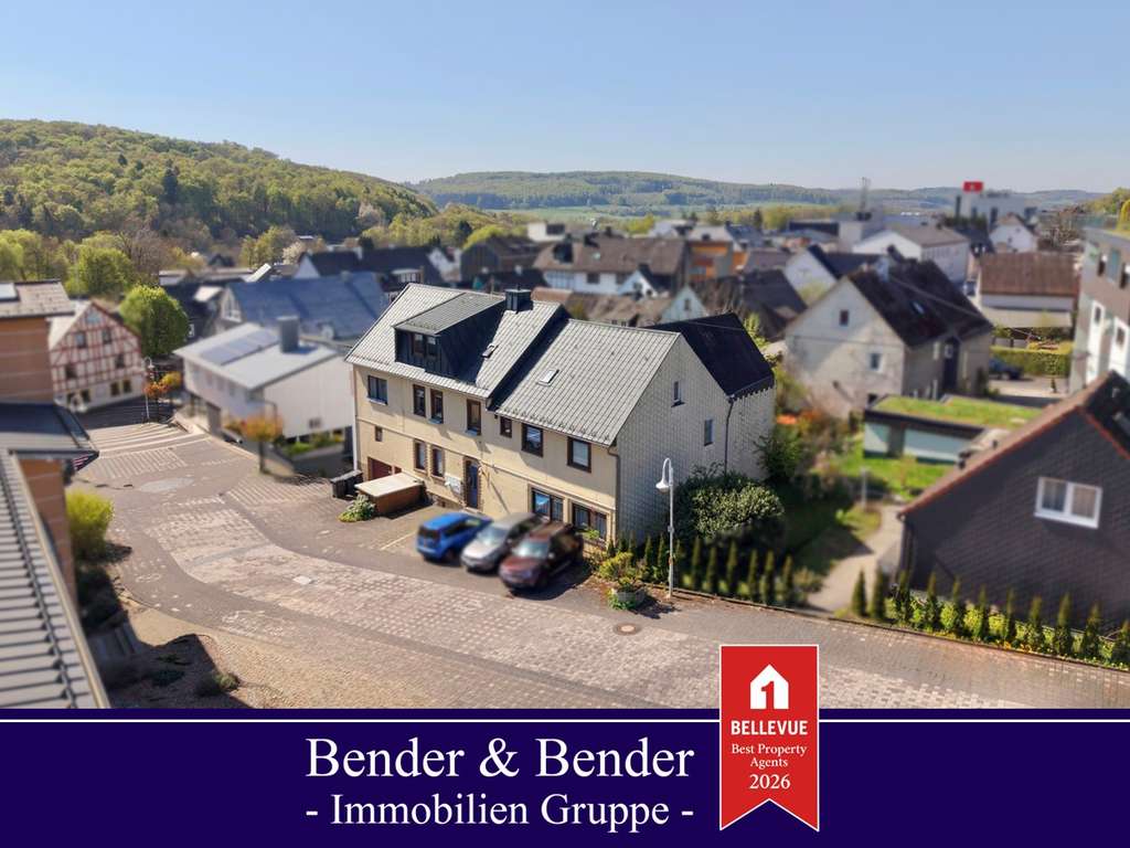 Immobilie in Bad Marienberg (Westerwald) - Gepflegtes Mehrfamilienhaus mit 8 Einheiten - Im Zentrum von Bad Marienberg! - Bild 0