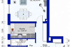 Attraktive 3-Zimmer-Eigentumswohnung mit zwei Balkonen und Tiefgaragenstellplatz – Die vollständige Adresse der Immobilie erhältst du vom Anbieter., 22147 Rahlstedt, Hamburg – Vorschaubild 24