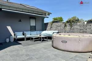 Design trifft See: Exklusive Mini-Villa mit Wellness & Pool am Kinzigsee (Pacht 20 Jahre) – Am Kinzigsee 1, 63505 Langenselbold – Vorschaubild 7