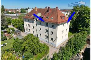 Schöne, liebevoll renovierte 3-Zimmer-Wohnung mit idyllischem Gemeinschaftsgarten &zwei Stellplätzen – Die vollständige Adresse der Immobilie erhältst du vom Anbieter., 86156 Oberhausen-Süd, Augsburg – Vorschaubild 1