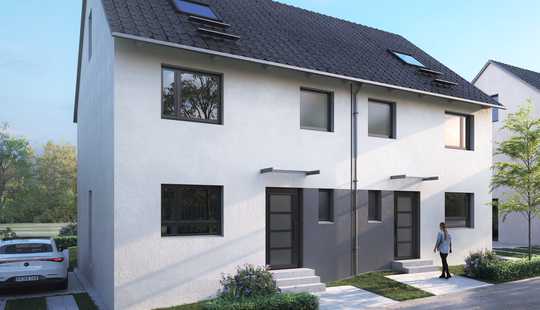 Bild von Ober-Mörlen: Neubau von 2 Doppelhaushälften mit KFW-40 Fördermöglichkeiten