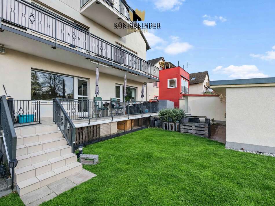 Blick auf den Balkon