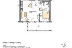 HIGHLIGHT: Moderne 2 Zi. Wohnung im Gallusviertel mit Aufzug und TG Stellplatz – 60326 Gallus, Frankfurt am Main – Vorschaubild 2