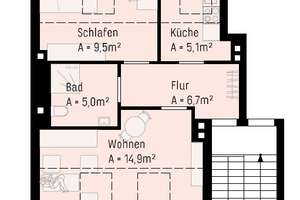 42 m² DG Wohnung in Essen-Frohnhausen ab 01.10.2026 – Liebigstr. 74, 45145 Frohnhausen, Essen – Vorschaubild 8