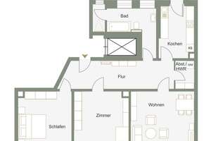 Wohnqualität in Bestlage - Elegante Eigentumswohnung mit ca. 111 m² & Stellplatzmöglichkeit – Die vollständige Adresse der Immobilie erhältst du vom Anbieter., 4109 Zentrum-West, Leipzig – Vorschaubild 8