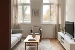 Wohntraum auf zwei Etagen! Hochwertige 3,5-Zimmer-Wohnung mit Balkon & Terrasse! – Schlegelstraße 8, 4275 Südvorstadt, Leipzig – Vorschaubild 9