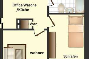 schicke Zwei-Zimmer-Wohnung – Die vollständige Adresse der Immobilie erhältst du vom Anbieter., 40597 Benrath, Düsseldorf – Vorschaubild 7