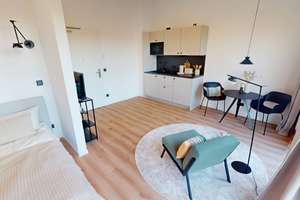 Koffer packen und einziehen: Modernes 1-Zimmer-Apartment mit geschmackvoller Möblierung, EBK und ... – Scharnweberstraße 2, 12459 Oberschöneweide, Berlin – Vorschaubild 5