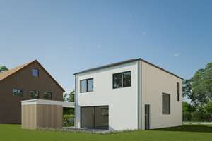 GRUNDSTEINHEIM: KfW40 Einfamilienhaus, Mitgestaltung und Erweiterbar auf 155 m² möglich