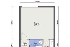 Gemütliches Studentenapartment in der Kölner Nordstadt – Dagobertstraße 70, 50668 Altstadt/Nord, Köln – Vorschaubild 5