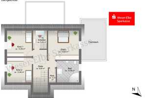 Junges modernes Wohnhaus mit viel Platz – Cuxhaven (Kreis) – Vorschaubild 23