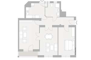 Rheingauviertel: Vermietete helle 3-Zimmerwohnung mit Balkon – Die vollständige Adresse der Immobilie erhältst du vom Anbieter., 14197 Wilmersdorf, Berlin – Vorschaubild 7