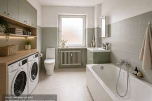 Frei & mit Potenzial: 2-Zimmer-Wohnung mit Südwest-Balkon und 1 Garage in Augsburg-Oberhausen – Schuhmannstrasse 20, 86154 Oberhausen-Süd, Augsburg – Vorschaubild 5