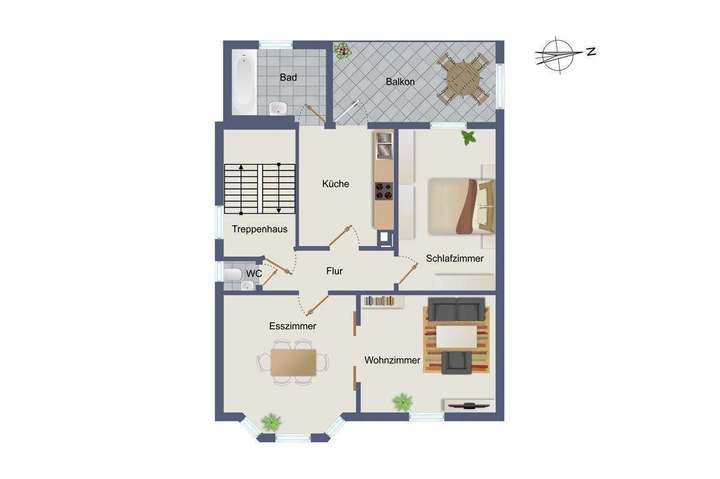 Grundriss Erdgeschoss