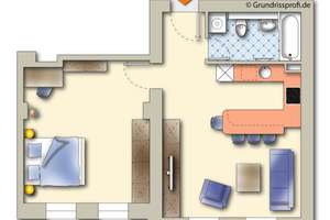 Kapitalanleger aufgepasst! +Quartier Siebengrün + Gohlis+ Top sanierte 2-Raum-Wohnung - EBK, Parkett – Fleißnerstraße 6, 4157 Gohlis-Mitte, Leipzig – Vorschaubild 3