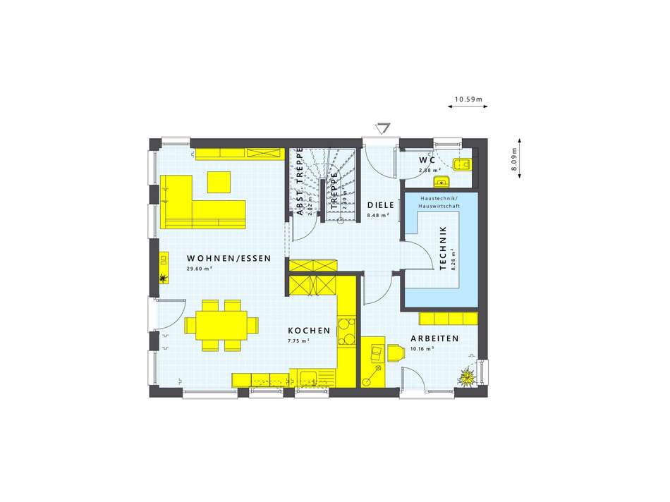 Grundriss EG 