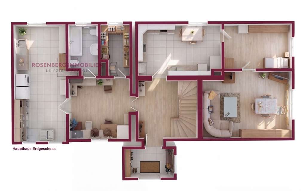 Immobilie in Liebschützberg - Zwei Häuser auf großzügigem Grundstück mit viel Potenzial in ländlicher Lage – Ideal für Familien! - Bild 2