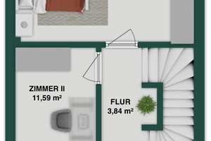Erstbezug! Energieeffizientes Reihenendhaus mit durchdachter Raumaufteilung – Die vollständige Adresse der Immobilie erhältst du vom Anbieter., 55130 Weisenau, Mainz – Vorschaubild 12