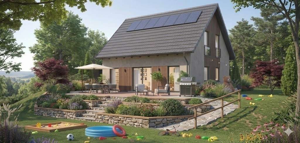 Immobilie in Vorra - Wohnen mit Weitblick - Bild 0