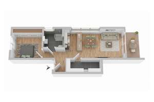 Attraktive 2-Zimmer-Gartenwohnung mit Terrasse und modernem Wohnkomfort im QNG-Standard! Obj 10024 – Die vollständige Adresse der Immobilie erhältst du vom Anbieter., 15738 Zeuthen – Vorschaubild 8