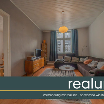 Stilvolle Beletage mit Charme – Großzügige 3-Zimmer-Wohnung mit zwei Balkonen - nur bei realunis