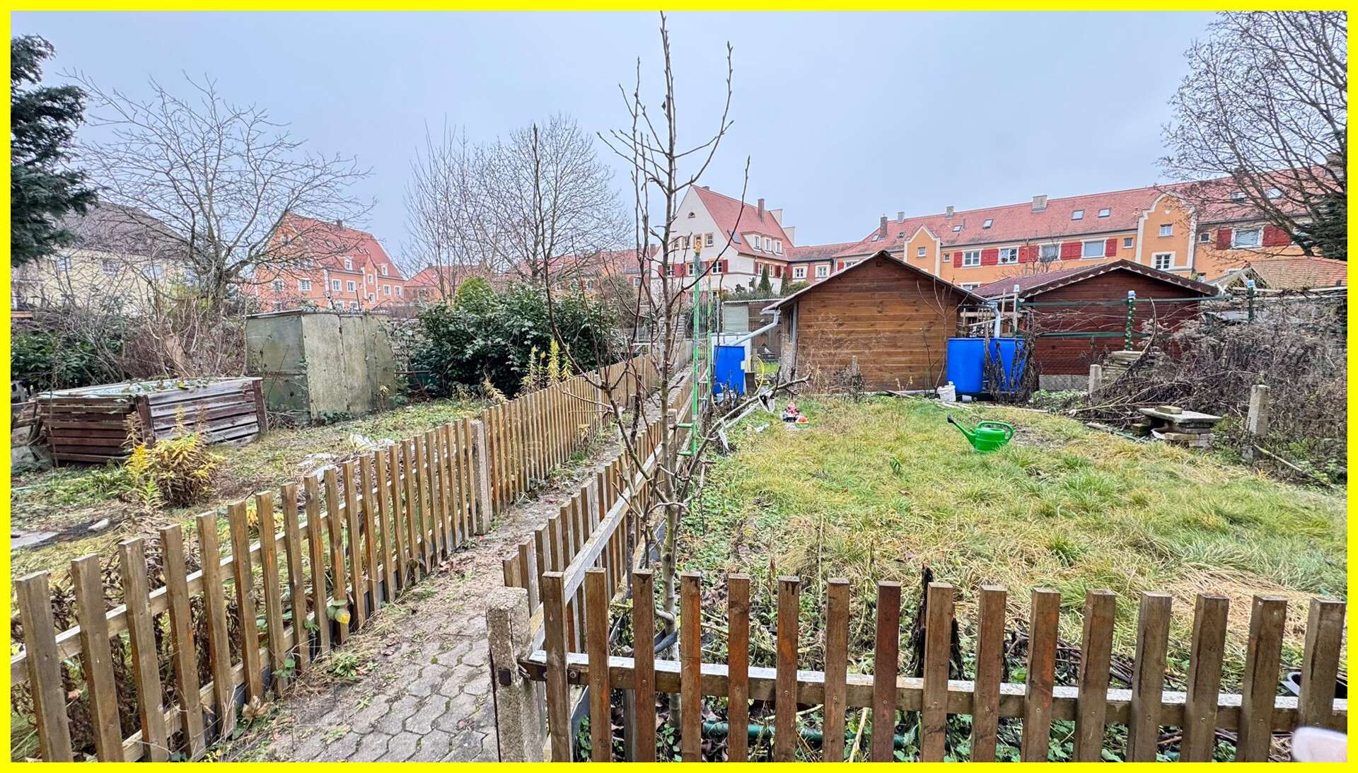 Attraktive 2×2-Zimmer-Erdgeschosswohnungen mit Garten, Balkon & Sanierungspotenzial in Nürnberg, Nürnberg – Bild 3
