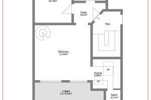 Charmante Maisonette mit Studio, Dachterrasse und späterer Eigennutzungsmöglichkeit – Die vollständige Adresse der Immobilie erhältst du vom Anbieter., 81476 Forstenried, München – Vorschaubild 9