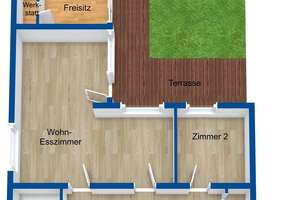 Provisionsfrei: Moderner Atriumbungalow in ruhiger Lage, Nähe Südklinikum zum Einziehen & Wohlfühlen – Die vollständige Adresse der Immobilie erhältst du vom Anbieter., 90473 Langwasser Südost, Nürnberg – Vorschaubild 22