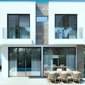 STEEL FRAMING SYSTEM - REIHENHAUS 2 GESCHOSSE (OPTION 3 GESCHOSSE)