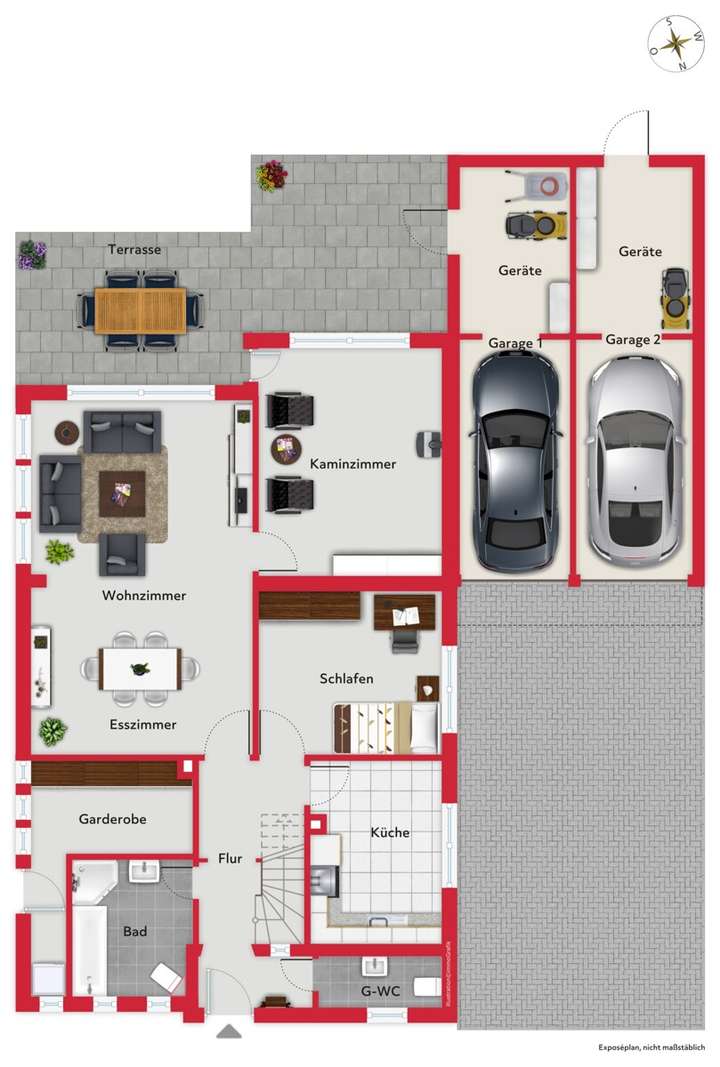 Grundriss Erdgeschoss